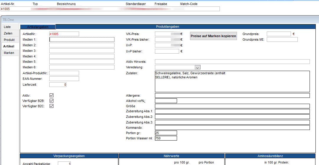 Legacy-ERP-Schnittstelle (Multi-Channel)